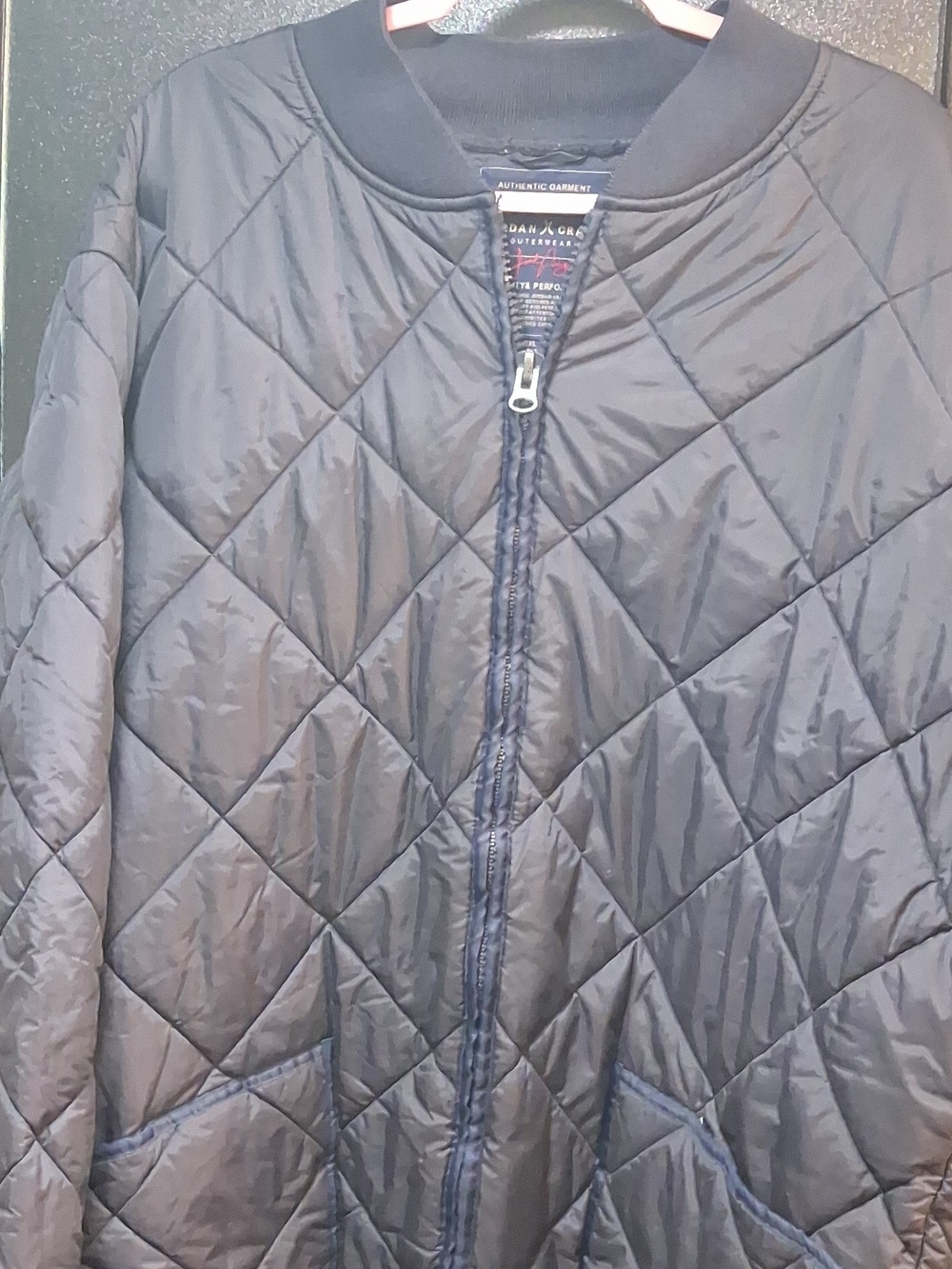 Jordan Craig Quilted Puffer Jacket - Black